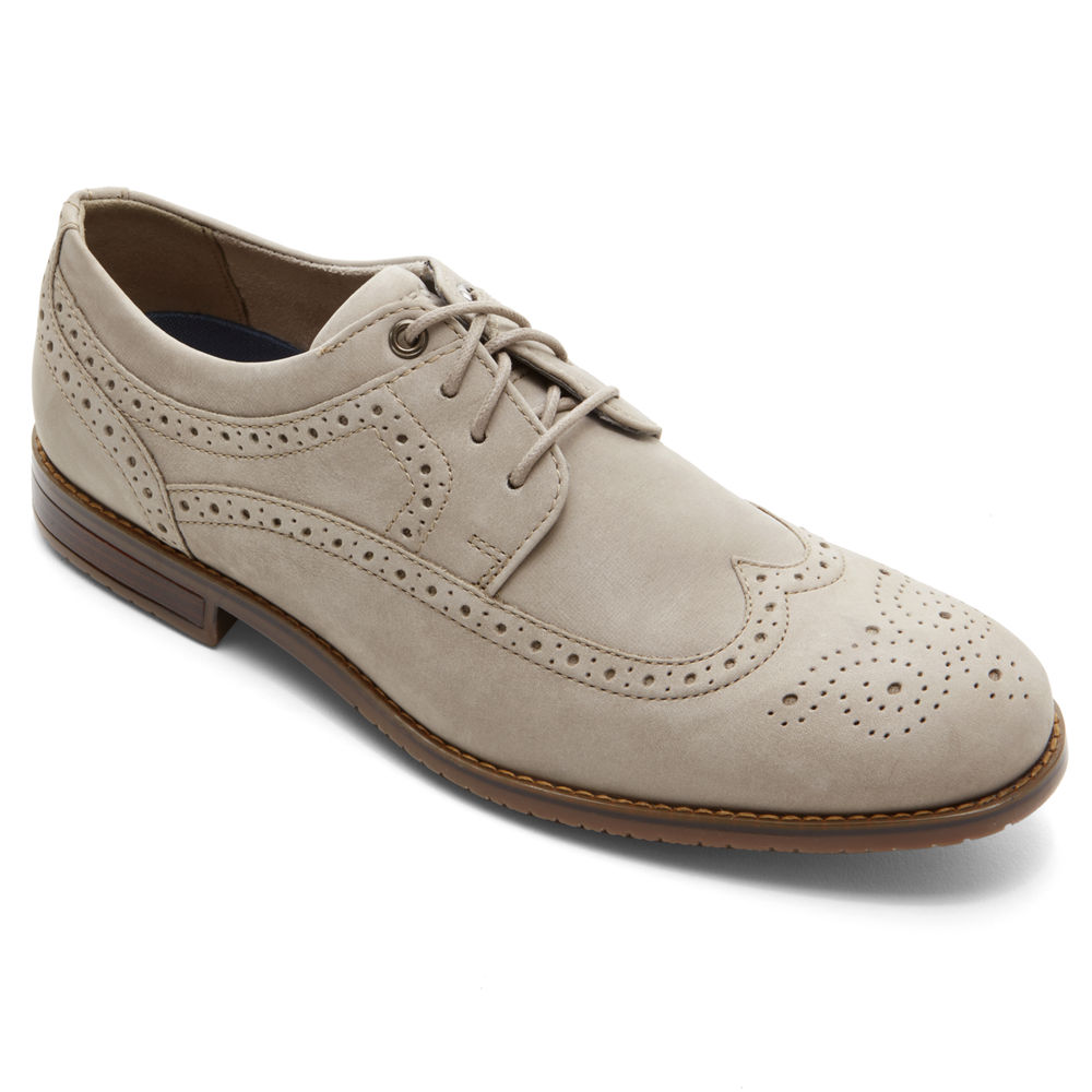 Rockport Oxfords Herre Grå - Style Purpose 3 Wingtip - ITYF70324